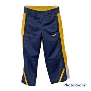 Cheetah Boys Track Pants Size S 4 Leg Snaps Blue Gold